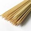 KIT 1000 Espetinhos 25 cm de Bambu Afiado Espeto Churrasco Artesanato Descartável Alta Qualidade